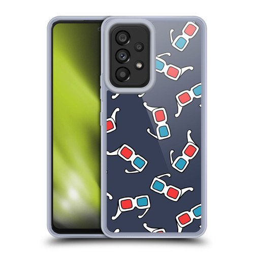 Mark Ashkenazi Mix Patterns 3D Glasses Soft Gel Case for Samsung Galaxy A53 5G (2022)