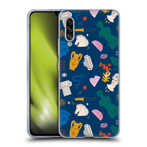 Mark Ashkenazi Mix Patterns Roman Soft Gel Case for Samsung Galaxy A90 5G (2019)