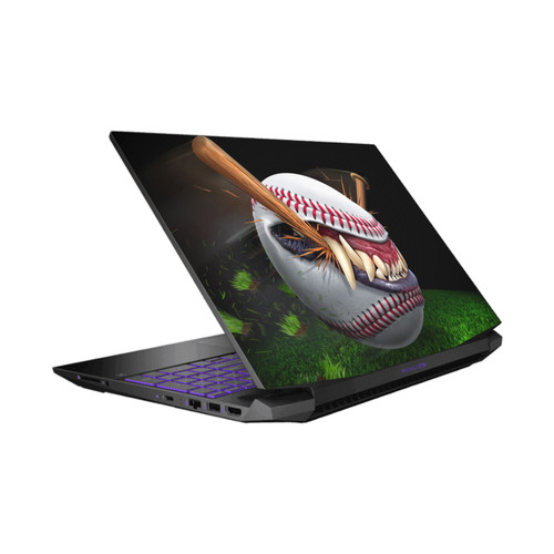 Tom Wood Monsters & Horrors Baseball Vinyl Sticker Skin Decal Cover for HP Pavilion 15.6" 15-dk0047TX