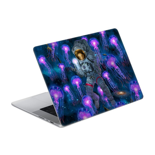 Vincent Hie Cosmic Wonder Jellyfish Astronaut Vinyl Sticker Skin Decal Cover for Apple MacBook Pro 14" A2442