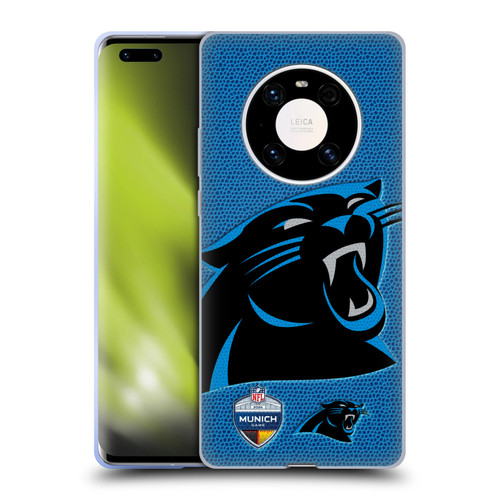 NFL 2024 International Games Munich Panthers Soft Gel Case for Huawei Mate 40 Pro 5G