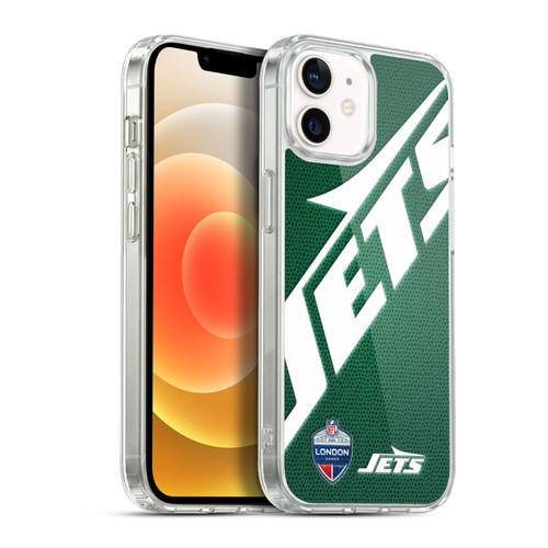 NFL 2024 International Games London Jets Soft Gel Case for Apple iPhone 12 / iPhone 12 Pro & MagSafe
