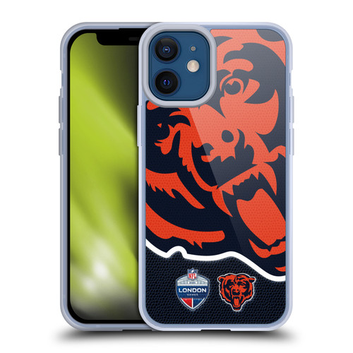 NFL 2024 International Games London Bears Soft Gel Case for Apple iPhone 12 Mini