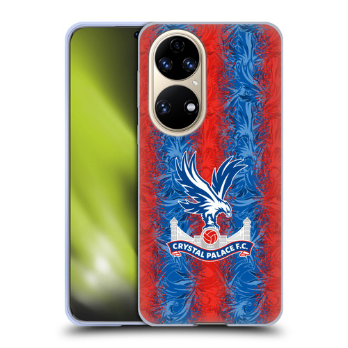 Crystal Palace FC 2024/25 Crest Kit Home Soft Gel Case for Huawei P50