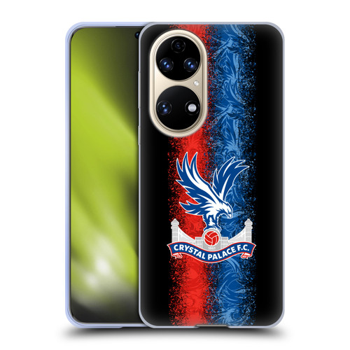 Crystal Palace FC 2024/25 Crest Kit Third Soft Gel Case for Huawei P50