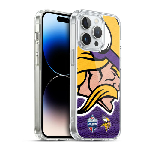 NFL 2024 International Games London Vikings Soft Gel Case for Apple iPhone 13 Pro & MagSafe