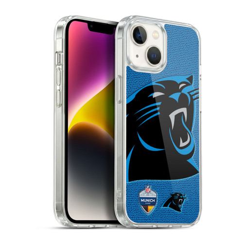 NFL 2024 International Games Munich Panthers Soft Gel Case for Apple iPhone 14