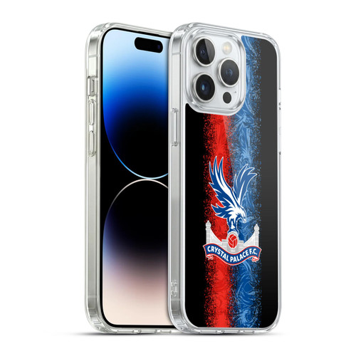 Crystal Palace FC 2024/25 Crest Kit Third Soft Gel Case for Apple iPhone 14 Pro Max