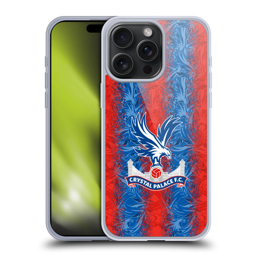 Crystal Palace FC 2024/25 Crest Kit Home Soft Gel Case for Apple iPhone 15 Pro Max