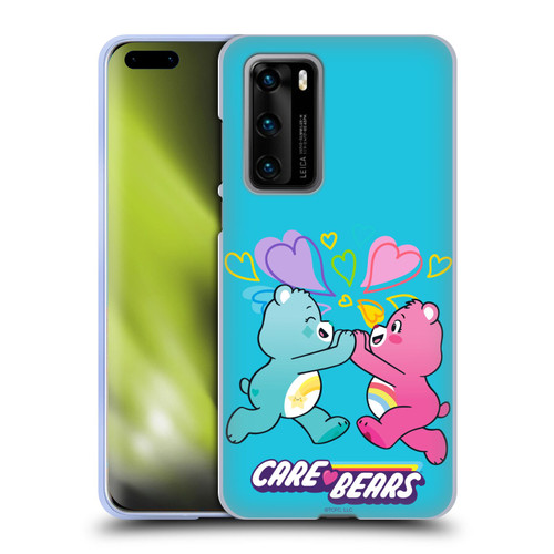 Care Bears Characters Funshine, Cheer And Grumpy Group 2 Soft Gel Case for Huawei P40 5G