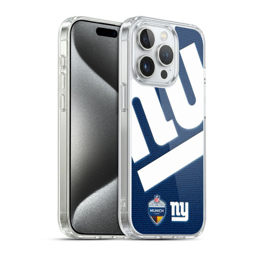 NFL 2024 International Games Munich Giants Soft Gel Case for Apple iPhone 15 Pro & MagSafe