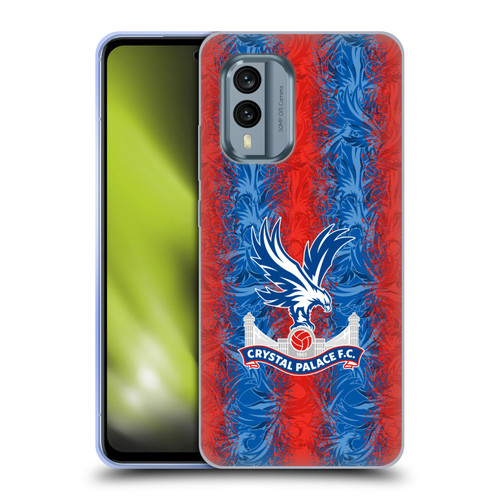 Crystal Palace FC 2024/25 Crest Kit Home Soft Gel Case for Nokia X30