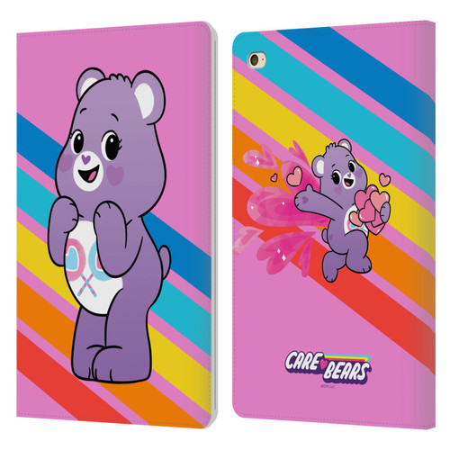 Care Bears Characters Share Leather Book Wallet Case Cover For Apple iPad mini 4