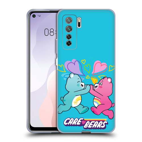 Care Bears Characters Funshine, Cheer And Grumpy Group 2 Soft Gel Case for Huawei Nova 7 SE/P40 Lite 5G