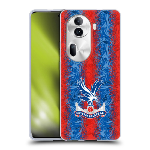 Crystal Palace FC 2024/25 Crest Kit Home Soft Gel Case for OPPO Reno11 Pro