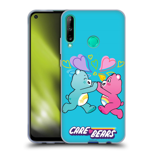 Care Bears Characters Funshine, Cheer And Grumpy Group 2 Soft Gel Case for Huawei P40 lite E
