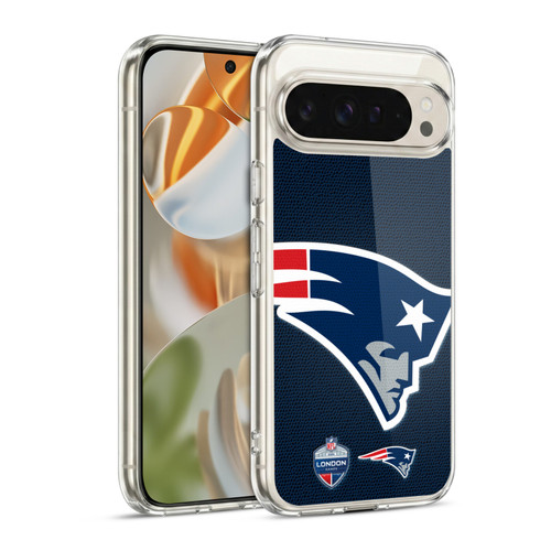 NFL 2024 International Games London Patriots Soft Gel Case for Google Pixel 9 / Pixel 9 Pro