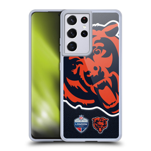 NFL 2024 International Games London Bears Soft Gel Case for Samsung Galaxy S21 Ultra 5G