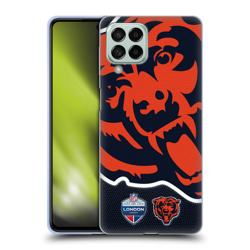 NFL 2024 International Games London Bears Soft Gel Case for Samsung Galaxy M53 (2022)