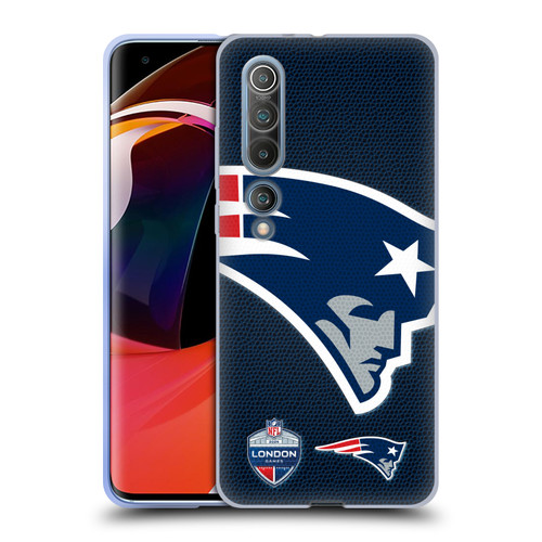 NFL 2024 International Games London Patriots Soft Gel Case for Xiaomi Mi 10 5G / Mi 10 Pro 5G