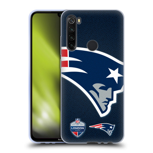 NFL 2024 International Games London Patriots Soft Gel Case for Xiaomi Redmi Note 8T