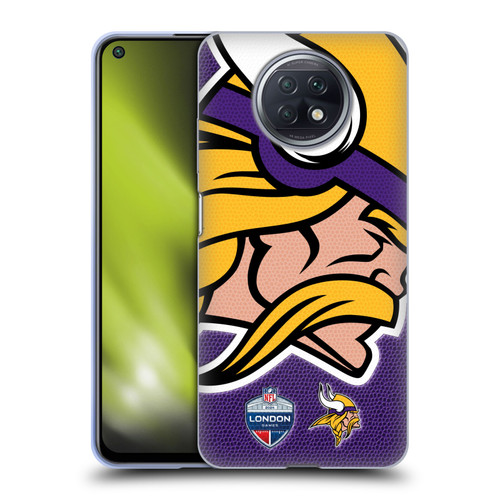 NFL 2024 International Games London Vikings Soft Gel Case for Xiaomi Redmi Note 9T 5G