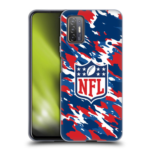 NFL Shield Camouflage Soft Gel Case for HTC Desire 21 Pro 5G