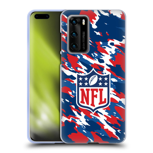 NFL Shield Camouflage Soft Gel Case for Huawei P40 5G