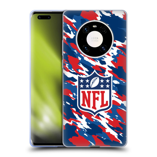 NFL Shield Camouflage Soft Gel Case for Huawei Mate 40 Pro 5G