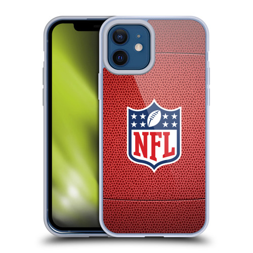 NFL Shield Football Soft Gel Case for Apple iPhone 12 / iPhone 12 Pro