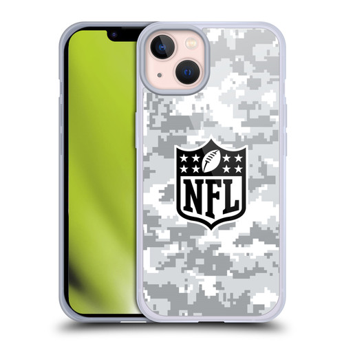 NFL Shield Digital Camouflage Soft Gel Case for Apple iPhone 13
