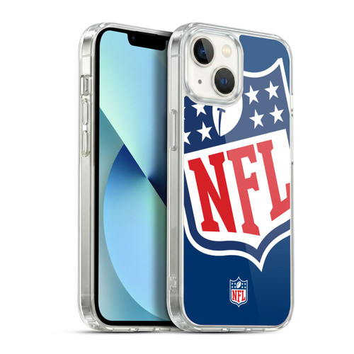NFL Shield Oversized Soft Gel Case for Apple iPhone 13