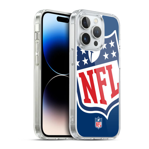 NFL Shield Oversized Soft Gel Case for Apple iPhone 13 Pro & MagSafe