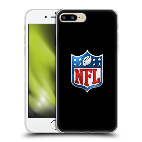 NFL Shield 3D Soft Gel Case for Apple iPhone 7 Plus / iPhone 8 Plus