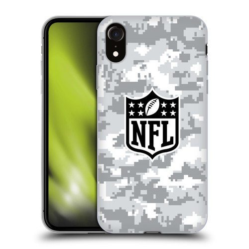 NFL Shield Digital Camouflage Soft Gel Case for Apple iPhone XR