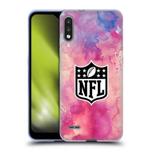 NFL Shield Watercolor Soft Gel Case for LG K22