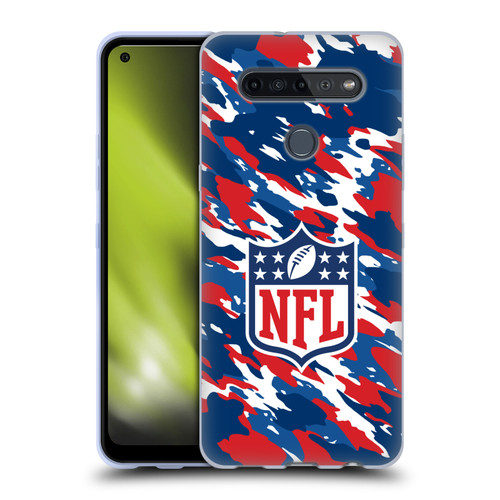 NFL Shield Camouflage Soft Gel Case for LG K51S