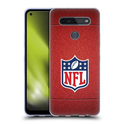 NFL Shield Football Soft Gel Case for LG K51S