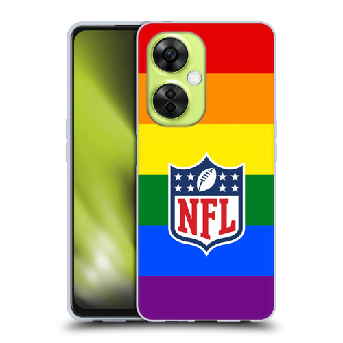 NFL Shield Pride Soft Gel Case for OnePlus Nord CE 3 Lite 5G