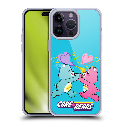Care Bears Characters Funshine, Cheer And Grumpy Group 2 Soft Gel Case for Apple iPhone 14 Pro Max
