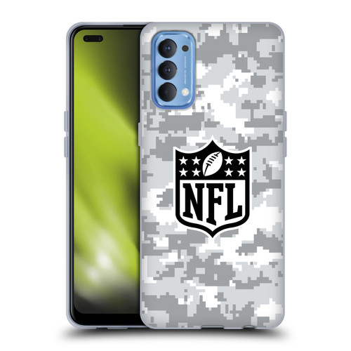 NFL Shield Digital Camouflage Soft Gel Case for OPPO Reno 4 5G