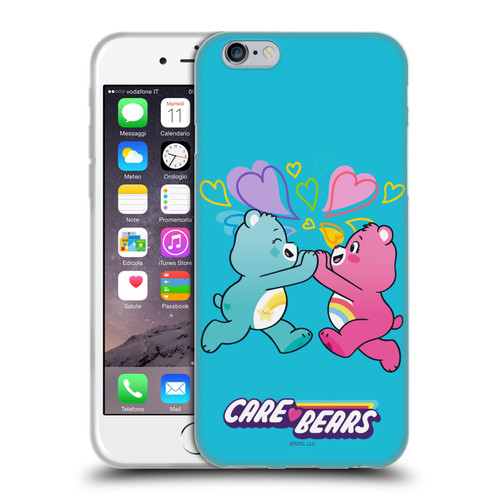 Care Bears Characters Funshine, Cheer And Grumpy Group 2 Soft Gel Case for Apple iPhone 6 / iPhone 6s