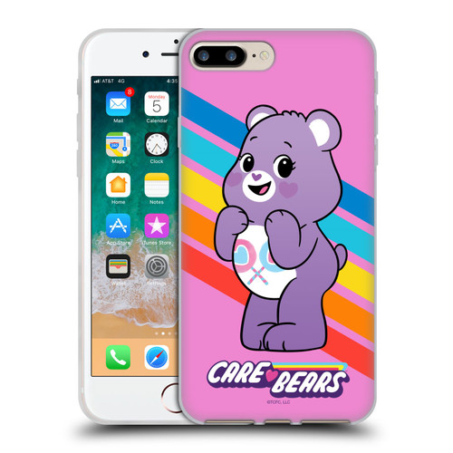 Care Bears Characters Share Soft Gel Case for Apple iPhone 7 Plus / iPhone 8 Plus