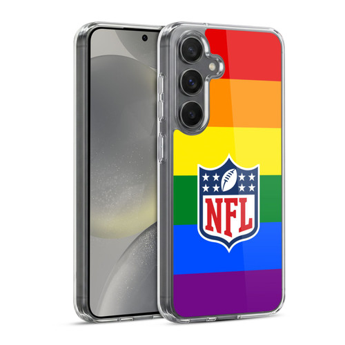 NFL Shield Pride Soft Gel Case for Samsung Galaxy S24 5G & MagSafe