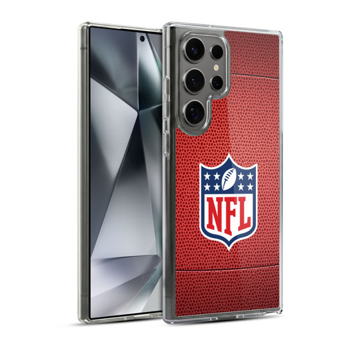 NFL Shield Football Soft Gel Case for Samsung Galaxy S24 Ultra 5G & MagSafe