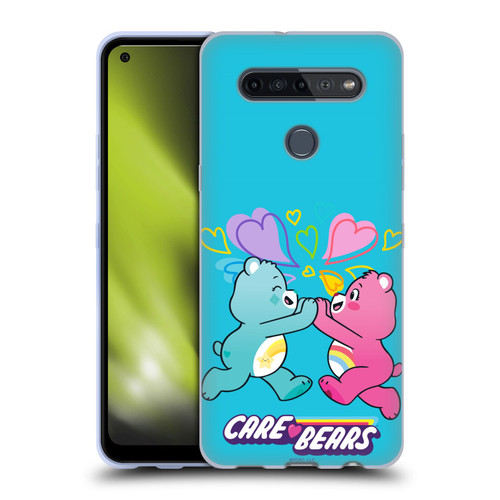 Care Bears Characters Funshine, Cheer And Grumpy Group 2 Soft Gel Case for LG K51S