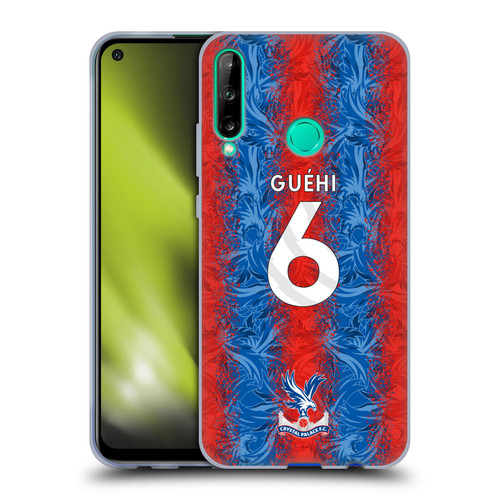Crystal Palace FC 2024/25 Players Home Kit Marc Guéhi Soft Gel Case for Huawei P40 lite E