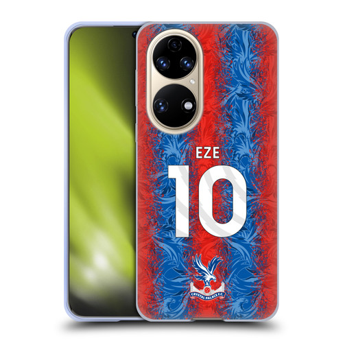 Crystal Palace FC 2024/25 Players Home Kit Eberechi Eze Soft Gel Case for Huawei P50