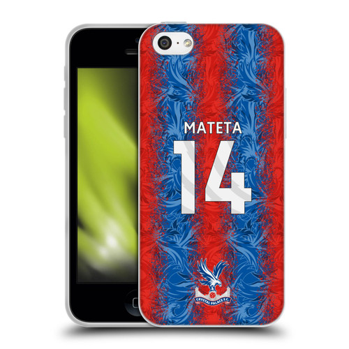 Crystal Palace FC 2024/25 Players Home Kit Jean-Philippe Mateta Soft Gel Case for Apple iPhone 5c