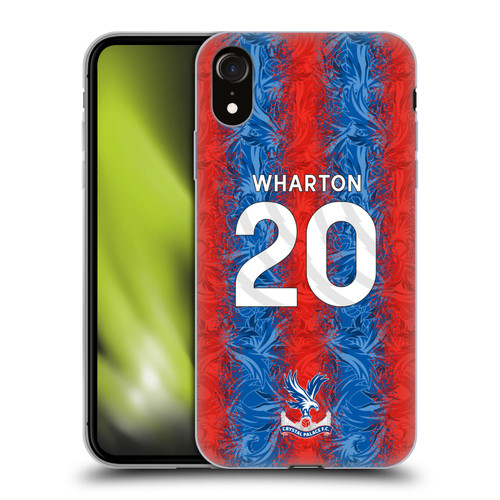 Crystal Palace FC 2024/25 Players Home Kit Adam Wharton Soft Gel Case for Apple iPhone XR